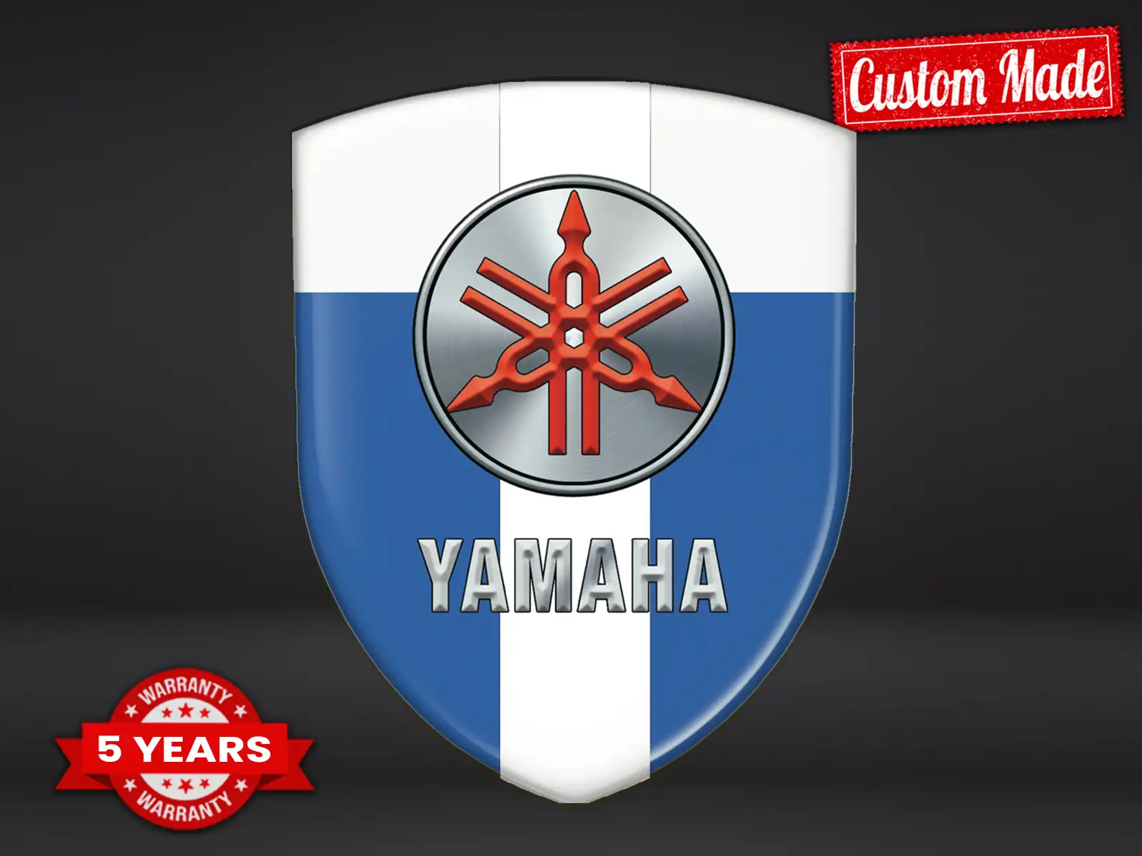 Yamaha Heckscheibenaufkleber Exklusiv Minimal Anpassbar
